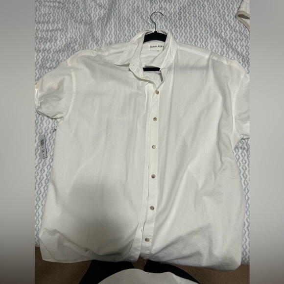 Denim Forum Shirt Dress - Picture 2 of 3